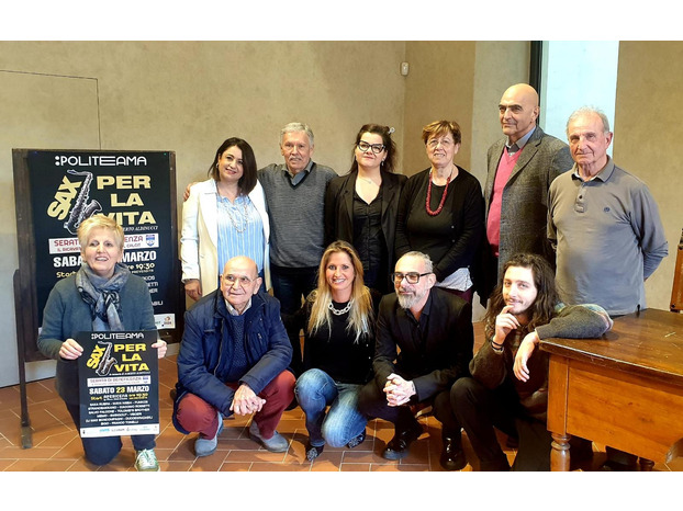"Un sax per la vita" - serata di beneficenza al Politeama nel ricordo del musicista Alberto Aldinucci