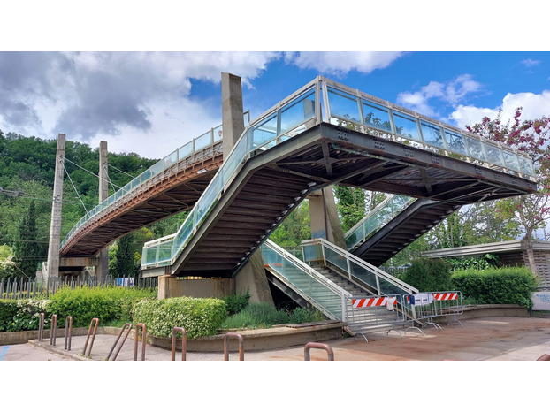 Messa in sicurezza della passerella di via della Sugherella