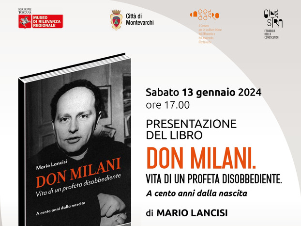 Presentazione del libro "Don Milani. Vita di un profeta disobbediente. A cento anni dalla nascita" del giornalista e scrittore Mario Lancisi