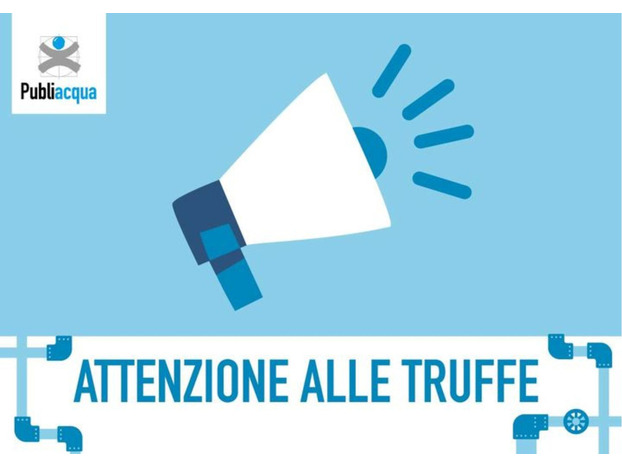 Avviso Publiacqua: attenzione alle truffe