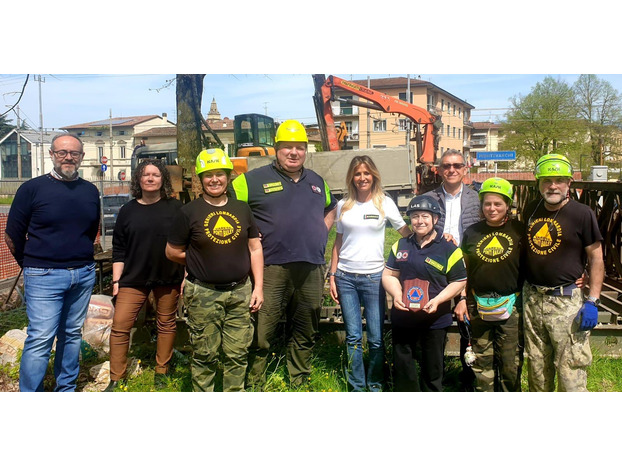 Il ponte Bailey dopo 18 anni riconsegnato ai genieri della Protezione Civile della Lombardia